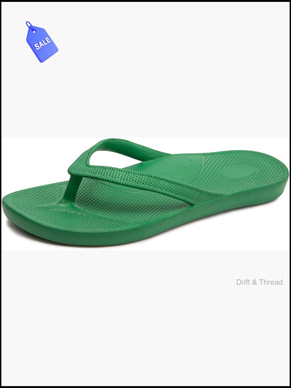Women's EVA Flip Flop Thong Sandals - Quick-Dry Arch Support Beach Shower